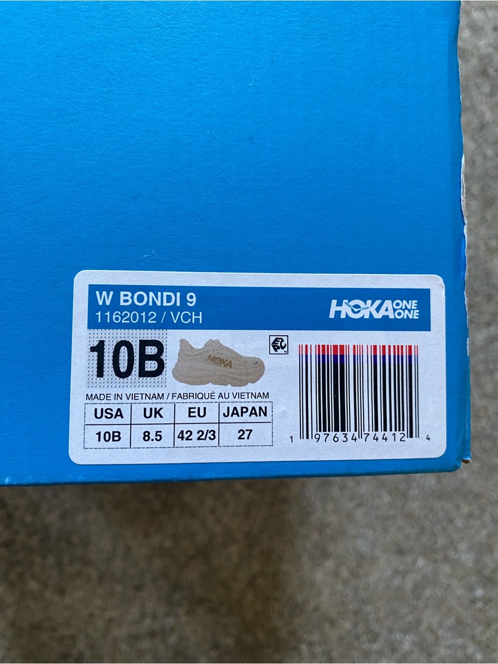 Women’s Hoka Bondi 9 - Picture 9 of 10